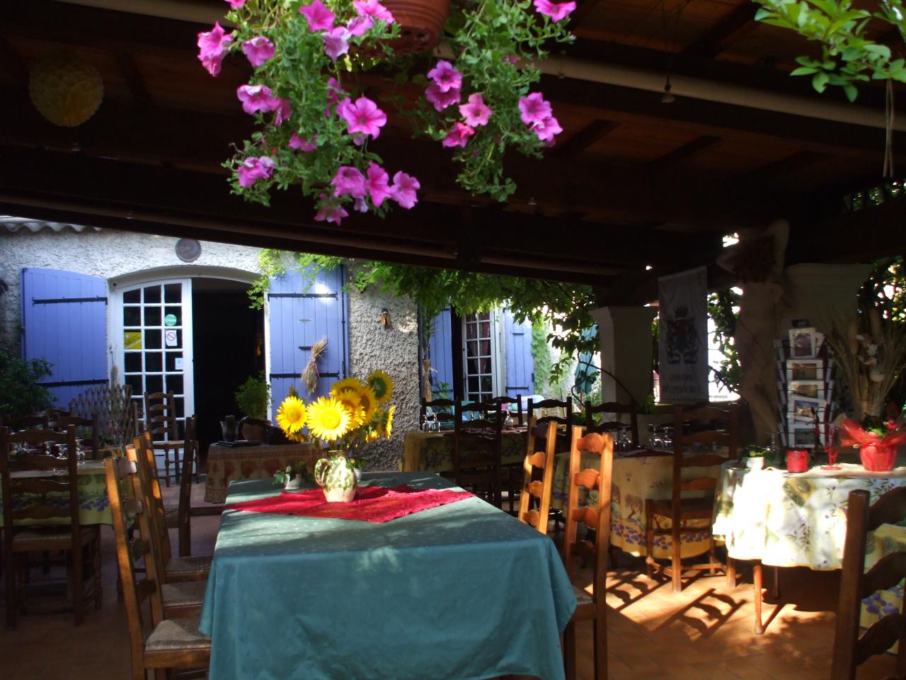 Terrasse ensoleillée 